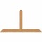 Ekena Millwork Portland Timber Gable Bracket, Western Red Cedar, 72"W x 39"H x 5 1/2"D x 5 1/2"F, 13/12 Pitch GBW072X39X0606POR00SWR - alternate 1